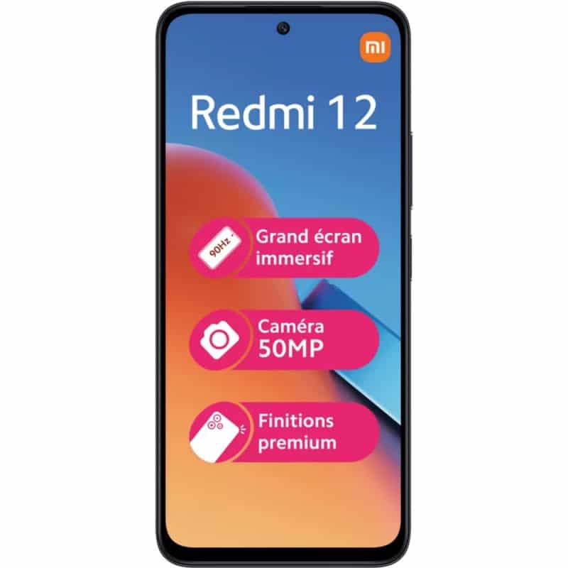 Xiaomi Redmi 12 Double Sim - 6.79'' - 4 Go/128 Go