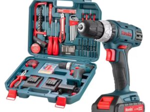 Kit perceuse visseuse sans fil 18V avec 53 accessoires